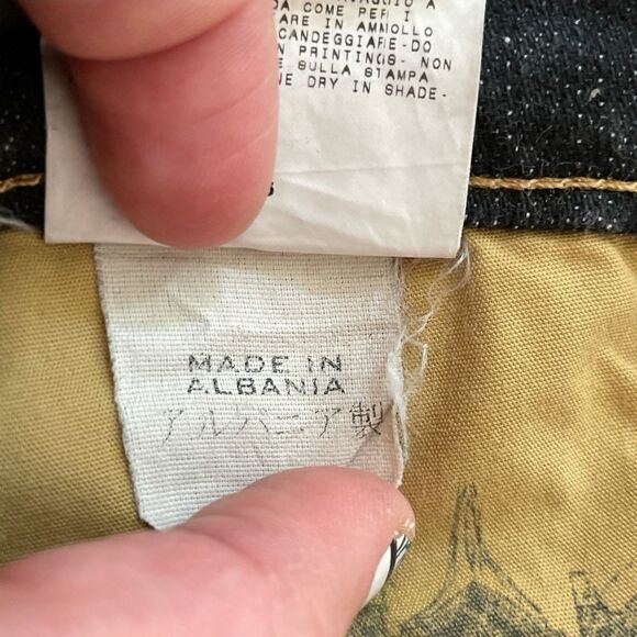 GF Ferre dark denim jeans size 27 - Picture 8 of 11